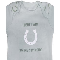 QHP BOBBY Baby bodystocking. Pistacie