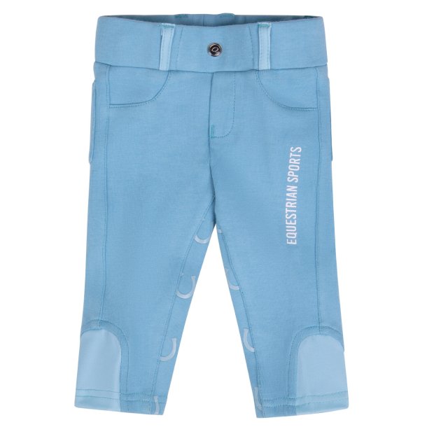 QHP BOBBY Baby ridebukser. Lysebl