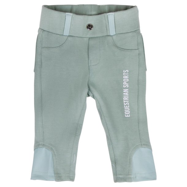 QHP BOBBY Baby ridebukser. Pistacie Str. 80