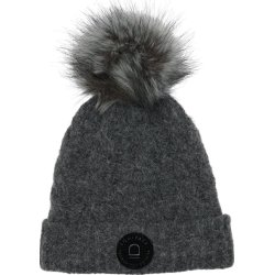 EQUIPAGE VASILI Strikhue med kvast. Asphalt. One Size