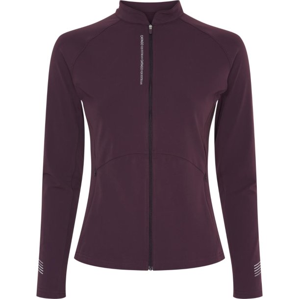 CATAGO TABITA Zip-cardigan. Plum Perfect