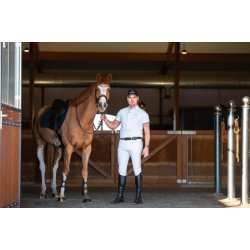 CATAGO MEN NERO Ridebukser med kngrip. Hvid