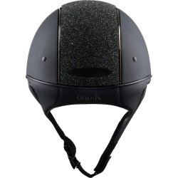 OneK Mips Defender Ridehjelm. Glitter top og front