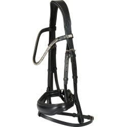 HORSEGUARD CRYLL 26.1 Trense med kombineret n�seb�nd og tilbagetr�k.