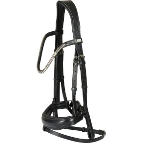 HORSEGUARD CRYLL 26.1 Trense med kombineret n�seb�nd og tilbagetr�k.