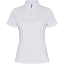 EQUIPAGE ALEXIS Kort�rmet st�vnebluse.