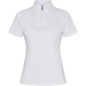 EQUIPAGE ALEXIS Kort�rmet st�vnebluse.