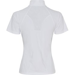 CATAGO THELMA Kort�rmet ridebluse. Hvid