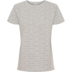 CATAGO TIMO Logo T-shirt. Grey Melange