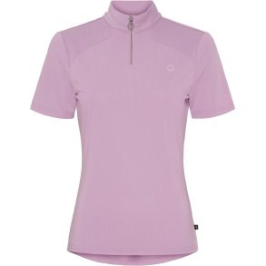 EQUIPAGE HASTY T-shirt med � lynl�s. Lavender Herb