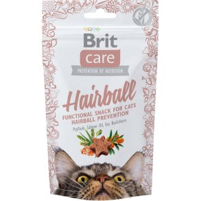 BRIT CARE Cat snack. Hairball 50g