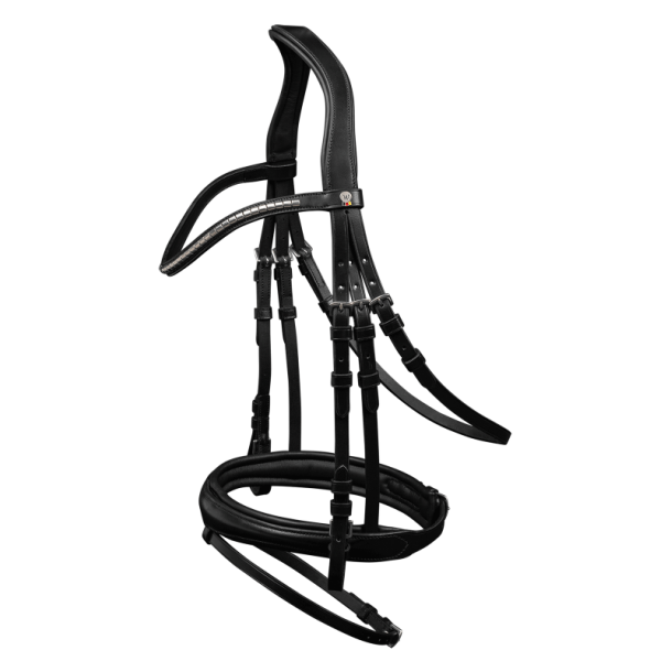 WALDHAUSEN CLINCHER X-Line trense. Sort