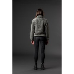 EQUIPAGE JOELLE Teddy fleecetrje. Forest