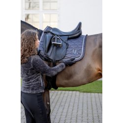 HORSEGUARD VALLA Sadelunderlag. Asphalt