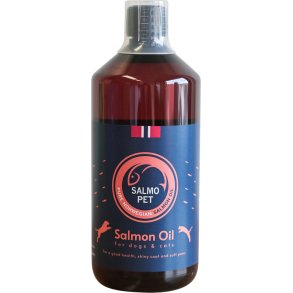 SALMOPET Lakseolie til hunde eller katte. 1 liter
