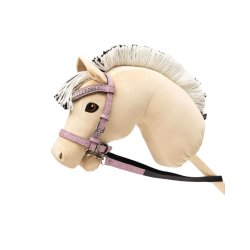 MY HOBBY HORSE Trense med bid, til kphest. Rosa Glitter