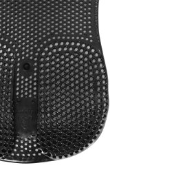  ACAVALLO Gel pad med back riser/baglft. Sort
