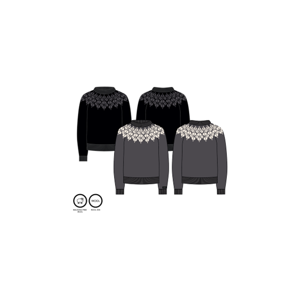 EQUES BY KINGSLAND MAGDA Strikket Sweater. Gr