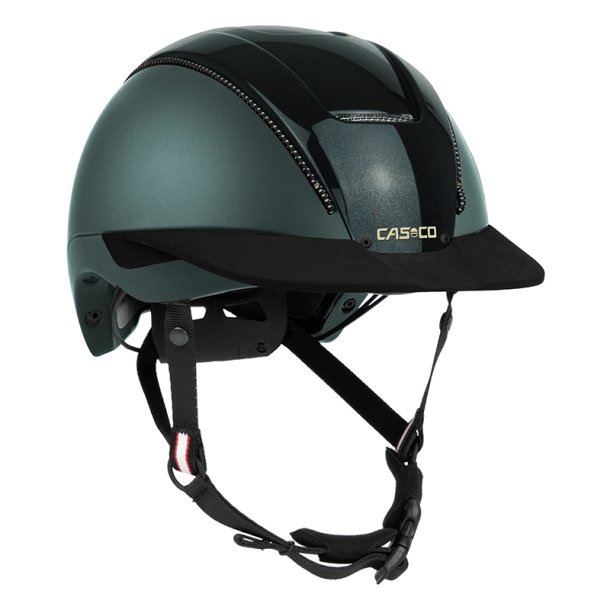 CASCO DUELL Ridehjelm. Emerald Green