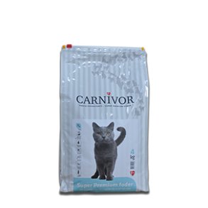 CARNIVOR Kattemad til alle voksne katte. 4 kg.