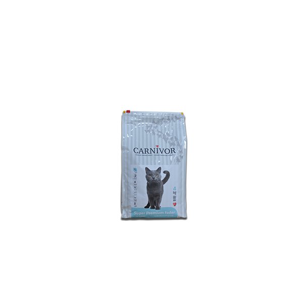 CARNIVOR Kattemad til alle voksne katte. 4 kg.