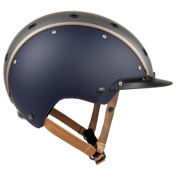 CASCO CHAMP3 ridehjelm. Blue anthracite