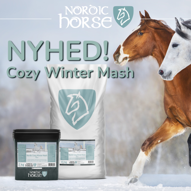 NORDIC HORSE Cozy Winter Mash. 15 kg. Forudbestilling