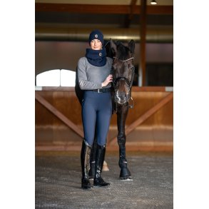 CATAGO BARBEL Ribstrikket halsrr. Navy