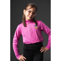 EQUIPAGE KIDS VALENTINA Lngrmet ridetrje. Phlox Pink
