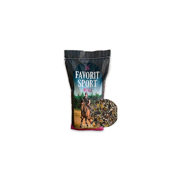 MLLERENS FAVORIT SPORT. Msli fuldfoder. 20kg