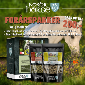 NORDIC HORSE Forrspakke. Stor