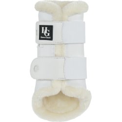 HORSEGUARD Gamacher med pels. Hvid