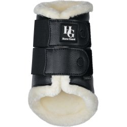 HORSEGUARD Gamacher med pels. Sort