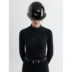 Top til Lemieux ridehjelm Brilliance Black