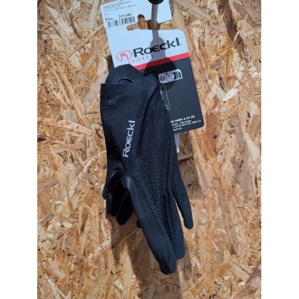 ROECKL MECHELEN Ridehandsker. Sort