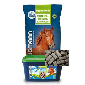 EGGERSMAN Mineral Bricks med hvidlg. 4kg