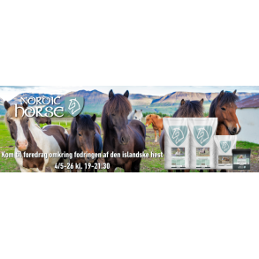 NORDIC HORSE Foderarrangement. D. 4/5-26 19-21.30