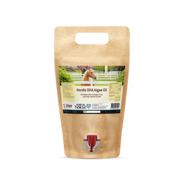 NORDIC HORSE DHA Algae Oil. 1  liter