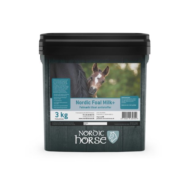 NORDIC HORSE Foal Milk+. 3 kg