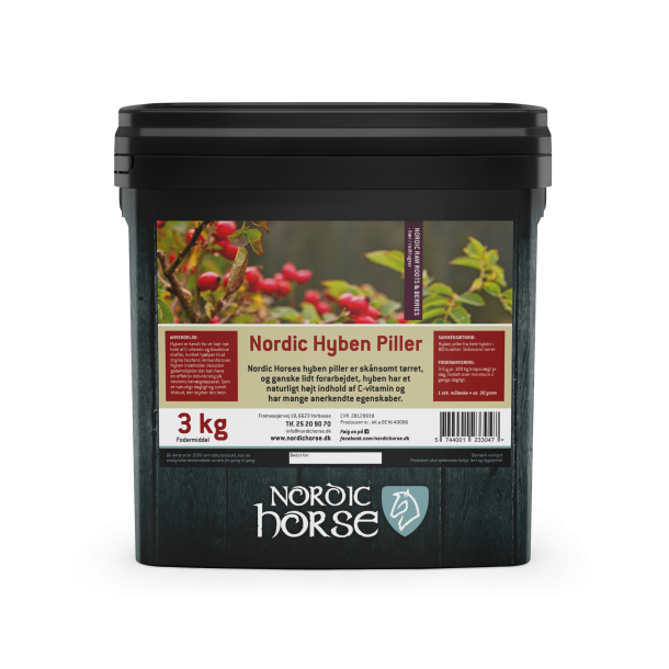NORDIC HORSE Hyben. Piller. 3 kg