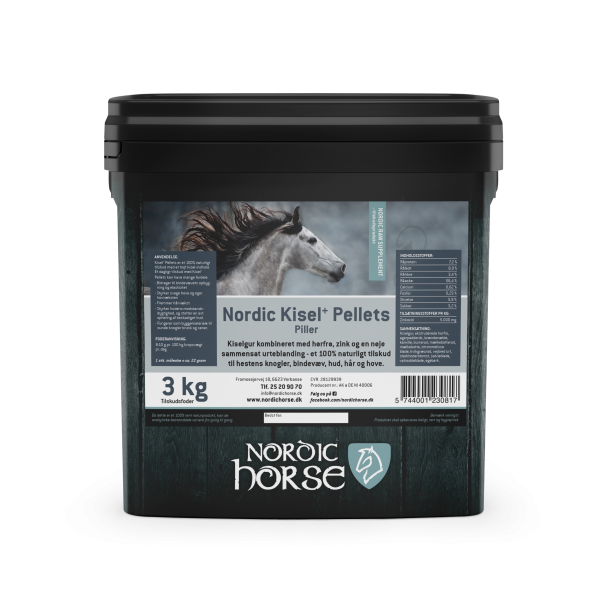 NORDIC HORSE Kisel+ Pellets. 3 kg