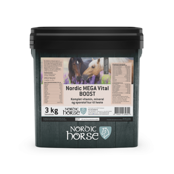 NORDIC HORSE Mega Vital Boost. 3 kg