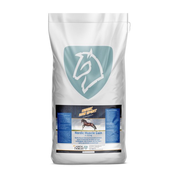 NORDIC HORSE Muscle Gain. 12,5 kg