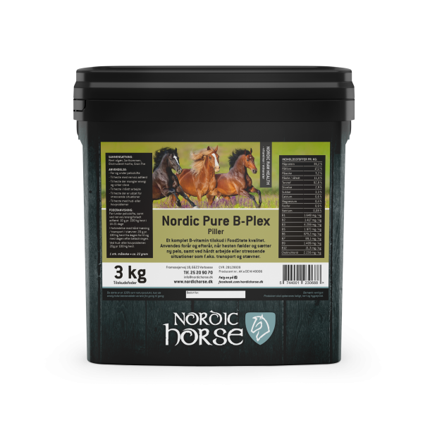 NORDIC HORSE Pure B-Plex. Pellets. 3 kg