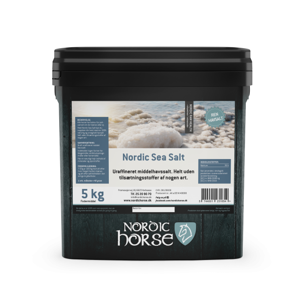 NORDIC HORSE Sea Salt. 5kg 