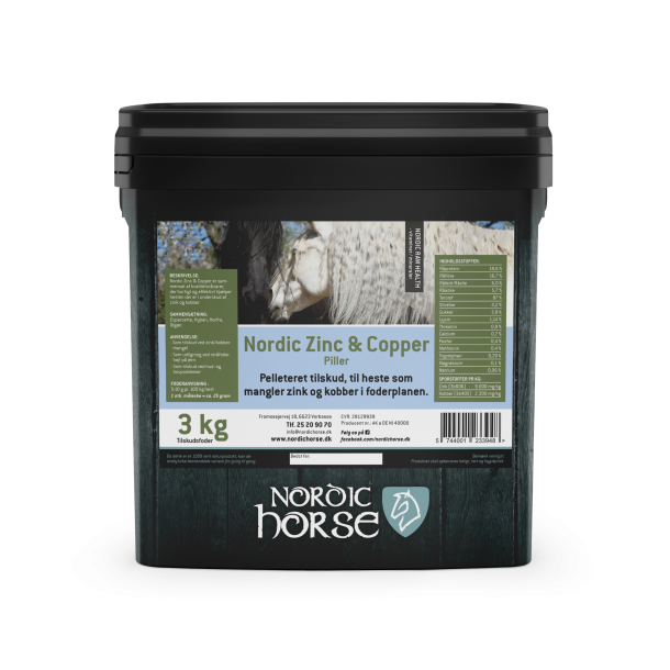 NORDIC HORSE Zink &amp; Copper. 3 kg