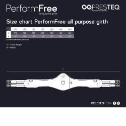 PRESTEQ PERFORM FREE Gjord. Sort