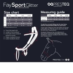 PRESTEQ FAYSPORT Glitter Anatomisk trense
