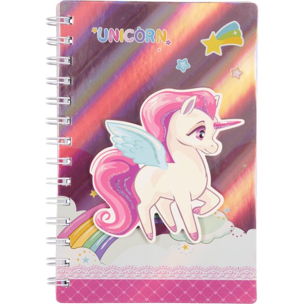 EQUIPAGE KIDS Unicorn notesbog