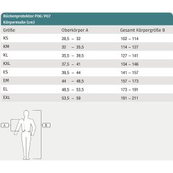 SWING P06 Rygbeskytter